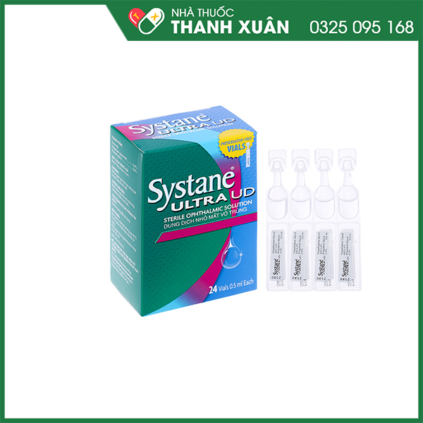 Systane Ultra UD giảm kích ứng mắt, khô mắt